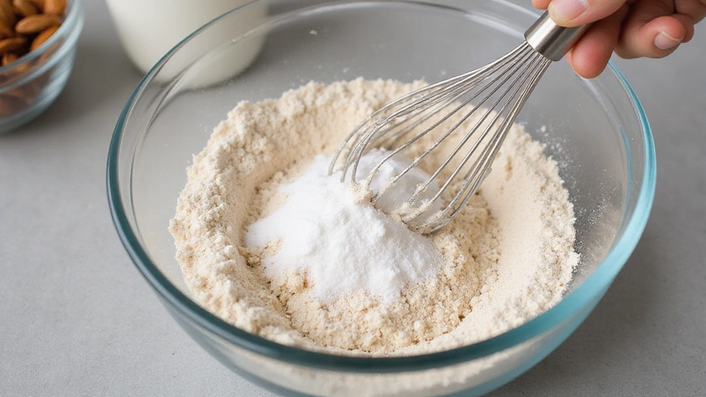 Almond Flour Pancake Recipe – Gluten Free and Nutty - Step 2: Mix Dry Ingredients