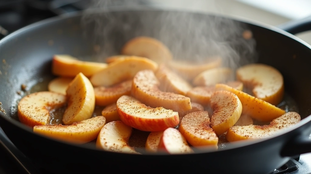 Apple Pancake Recipe – Warm and Cinnamon Infused - Step 2: Sauté the Apples