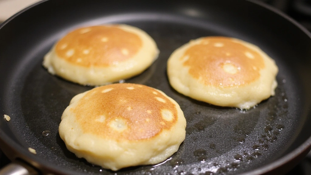 Blueberry Pancake Recipe – Juicy and Sweet Morning Treat - Step 6: Cook the Pancakes