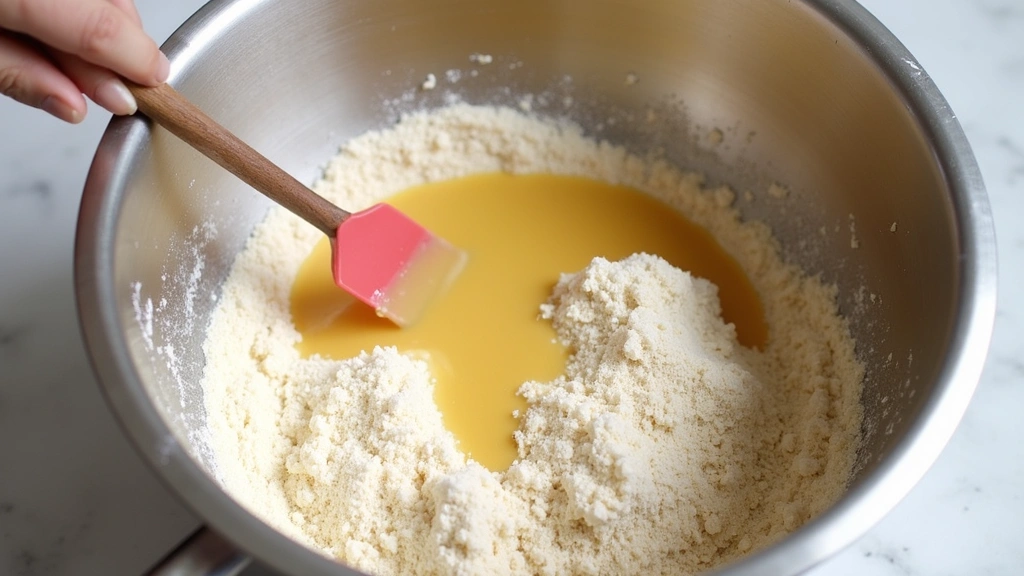 Chocolate Pancake Recipe – Rich and Dessert Inspired - Step 3: Combine Wet and Dry Ingredients