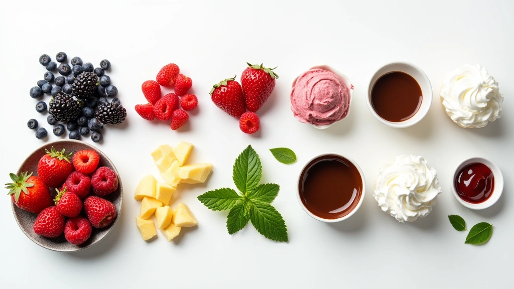 Chocolate Pancake Recipe – Rich and Dessert Inspired - Step 7: Prepare Toppings