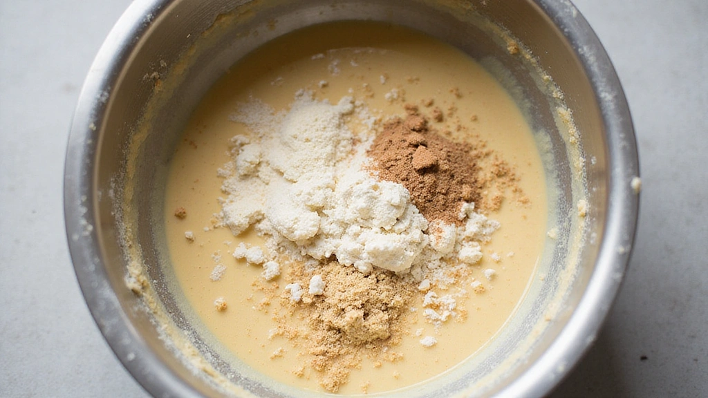 Cinnamon Roll Pancake Recipe – Sweet and Swirled with Icing - Step 4: Mix Wet and Dry Ingredients