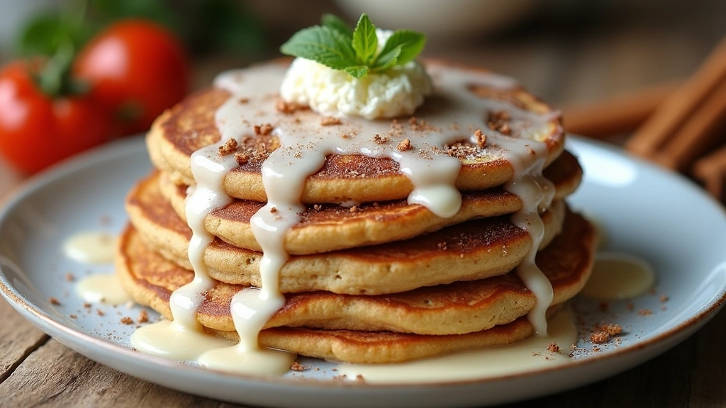 Cinnamon Roll Pancake Recipe – Sweet and Swirled with Icing