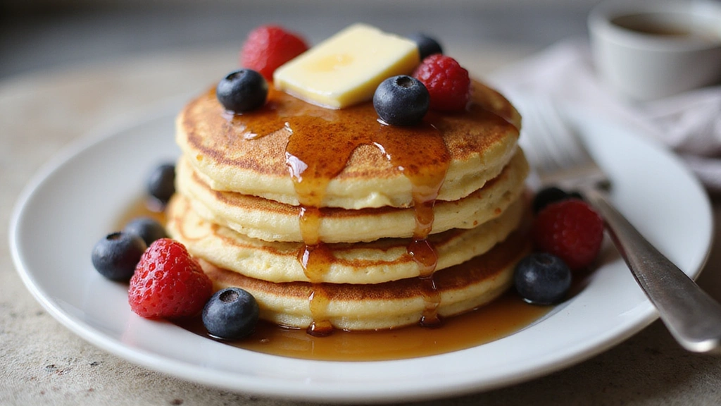 Classic Buttermilk Pancake Recipe – Soft, Light and Golden - Step 8: Serve and Enjoy