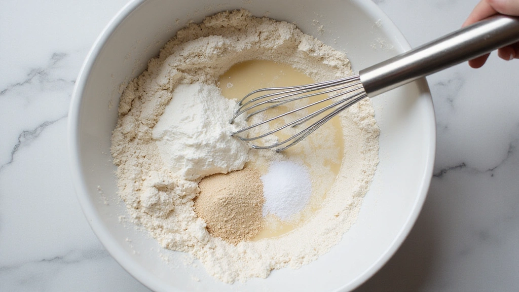 Dairy Free Pancake Recipe – Light and Fluffy Without Milk - Step 2: Mix Dry Ingredients