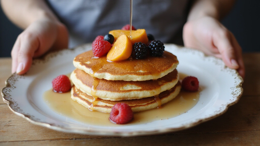 Dairy Free Pancake Recipe – Light and Fluffy Without Milk - Step 8: Serve Warm