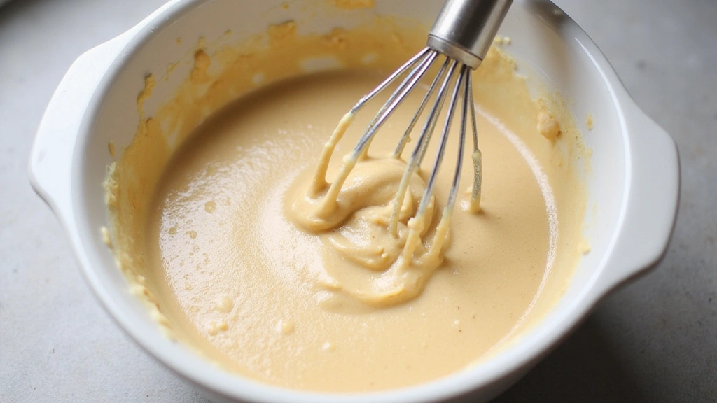 Dutch Pancake Recipe – Puffy and Perfectly Baked - Step 4: Blend Wet and Dry Ingredients