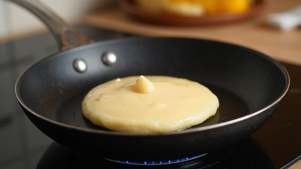 Easy 3 Ingredient Pancake Recipe – Quick and Delicious - Step 4: Preheat the Skillet