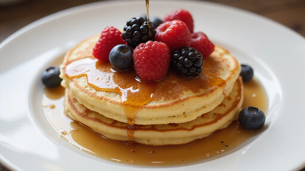 Eggless Pancake Recipe – Fluffy and Golden - Step 8: Serve and Enjoy