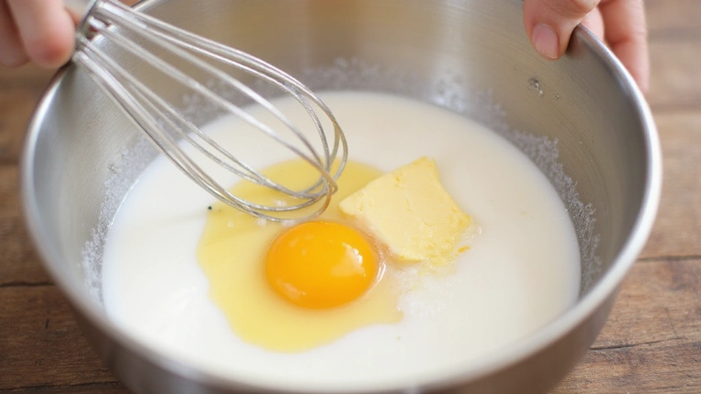 Fluffy Pancake Recipe – Café Style at Home - Step 3: Mix Wet Ingredients