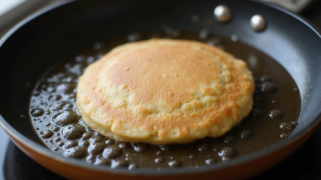 Fluffy Pancake Recipe – Café Style at Home - Step 7: Cook the Pancakes