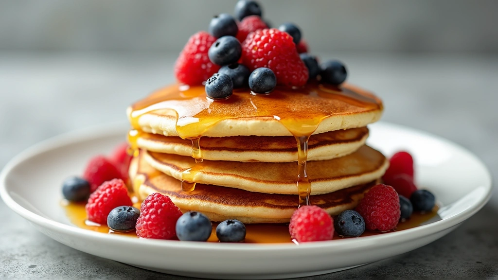 Fluffy Pancake Recipe – Café Style at Home - Step 8: Serve and Enjoy