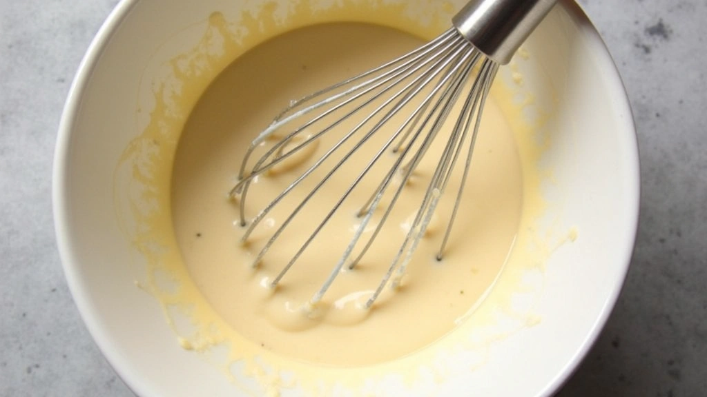 Funnel Cake Recipe Using Pancake Mix – Fair Style Dessert - Step 1: Prepare the Batter