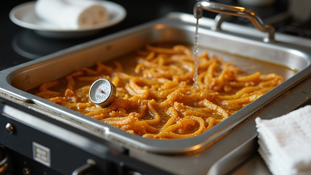 Funnel Cake Recipe Using Pancake Mix – Fair Style Dessert - Step 2: Heat the Oil