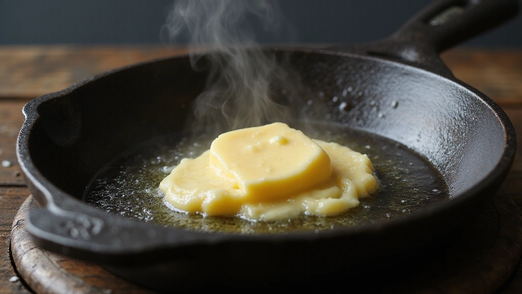 German Pancake Recipe – Easy Oven-Baked Pancake - Step 3: Melt Butter