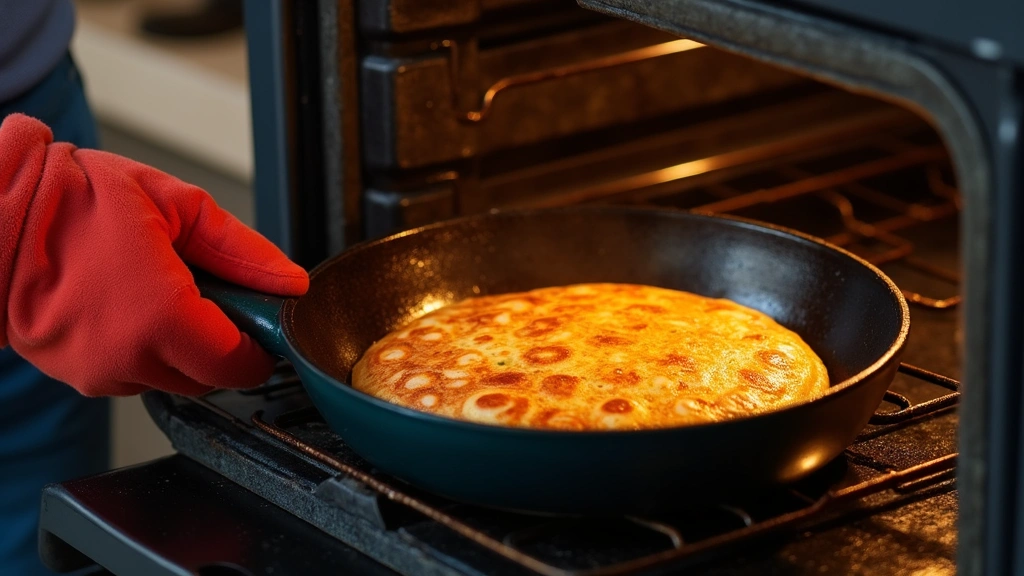 German Pancake Recipe – Easy Oven-Baked Pancake - Step 7: Remove from Oven