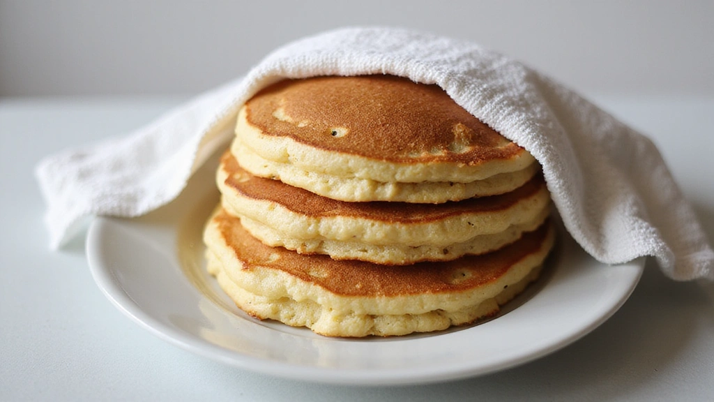 Gluten Free Pancake Recipe – Soft, Light and Flavorful - Step 7: Keep Warm