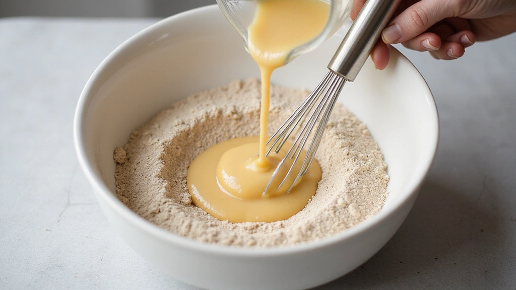 Infant Pancake Recipe – Safe and Nutritious for Babies - Step 4: Mix Wet and Dry Ingredients