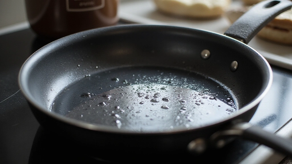 Infant Pancake Recipe – Safe and Nutritious for Babies - Step 5: Preheat Skillet