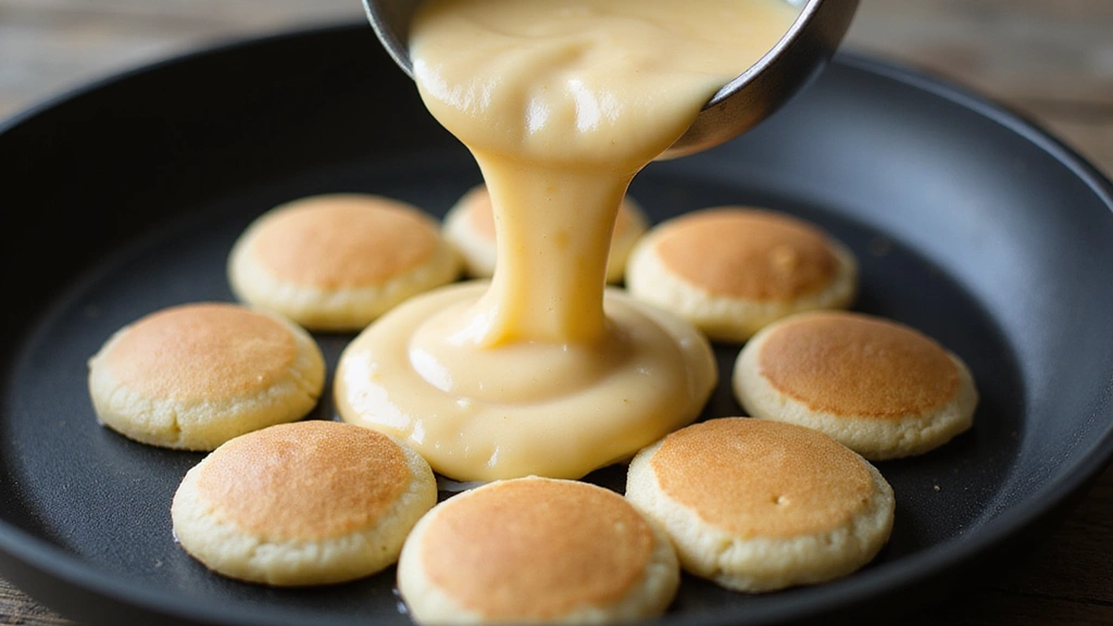 Infant Pancake Recipe – Safe and Nutritious for Babies - Step 6: Pour Pancake Batter