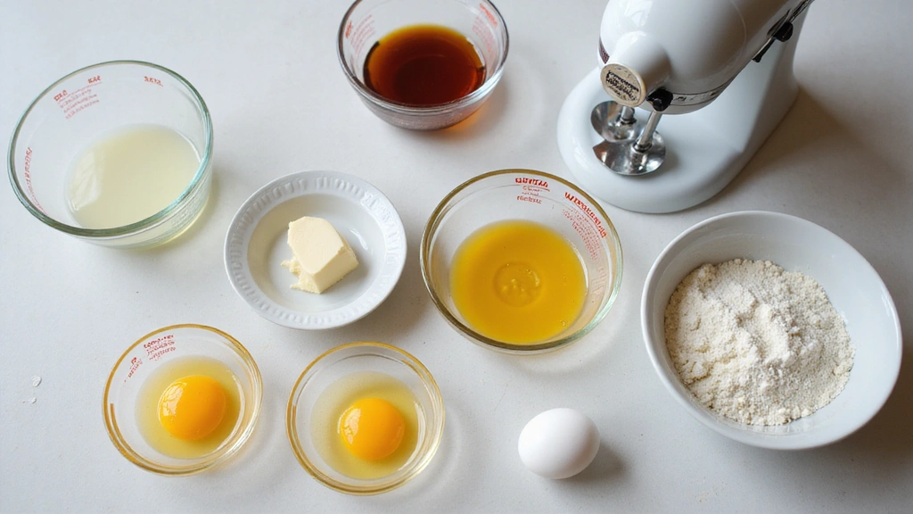 Japanese Pancake Recipe – Jiggly and Soufflé Style - Step 1: Prepare the Ingredients