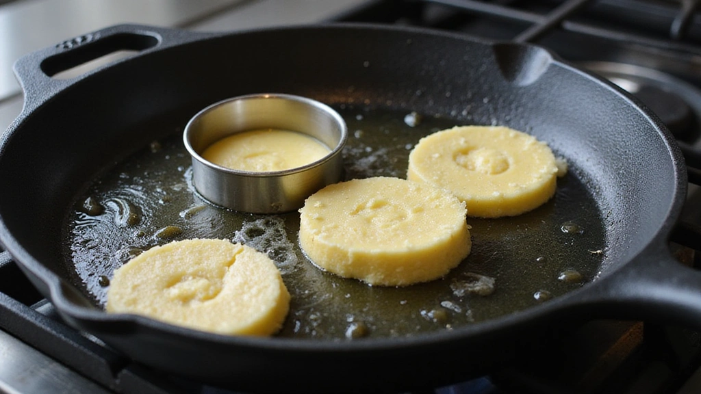 Japanese Pancake Recipe – Jiggly and Soufflé Style - Step 5: Prepare the Skillet