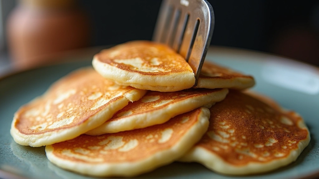 Japanese Pancake Recipe – Jiggly and Soufflé Style - Step 7: Flip and Finish Cooking