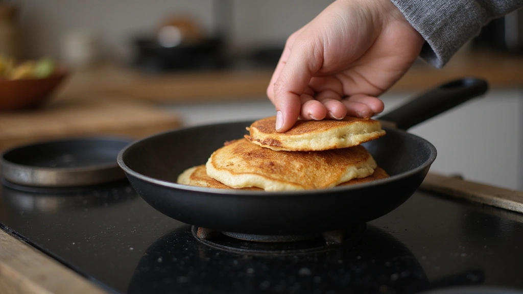 Keto Pancake Recipe – Low Carb and Fluffy - Step 7: Adjust Heat as Needed