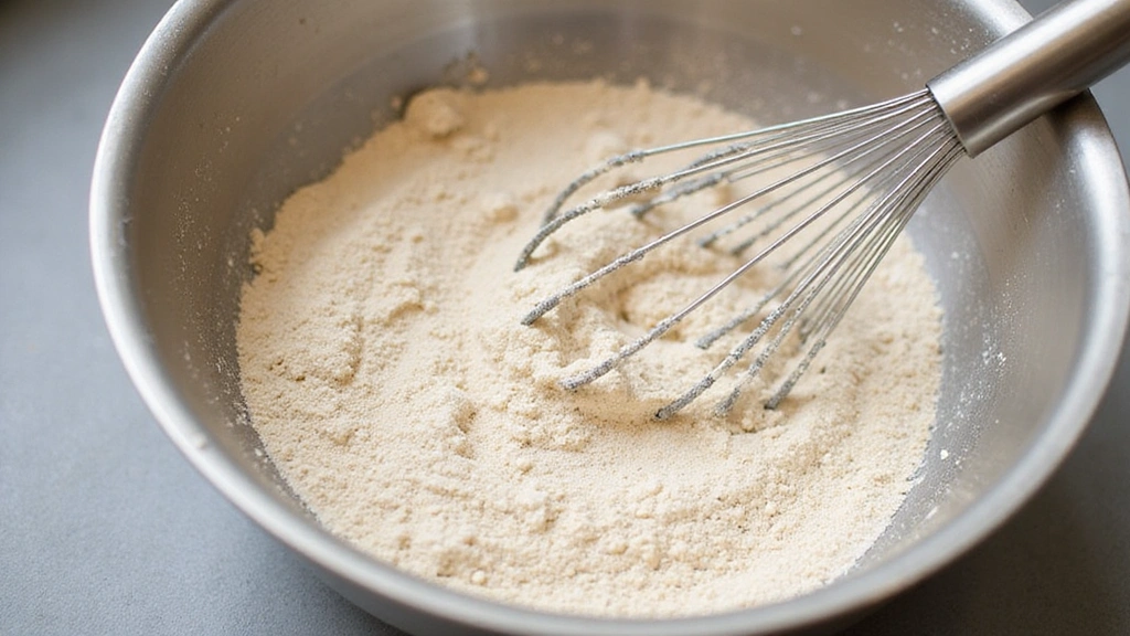 Low Calorie Pancake Recipe – Light, Fluffy and Guilt Free - Step 2: Mix Dry Ingredients