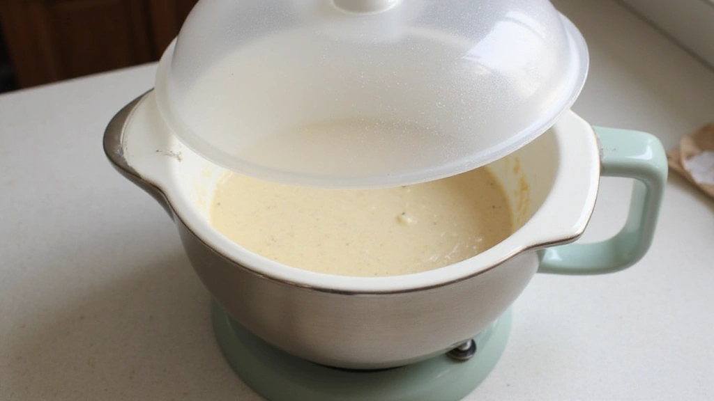 Low Calorie Pancake Recipe – Light, Fluffy and Guilt Free - Step 5: Rest the Batter