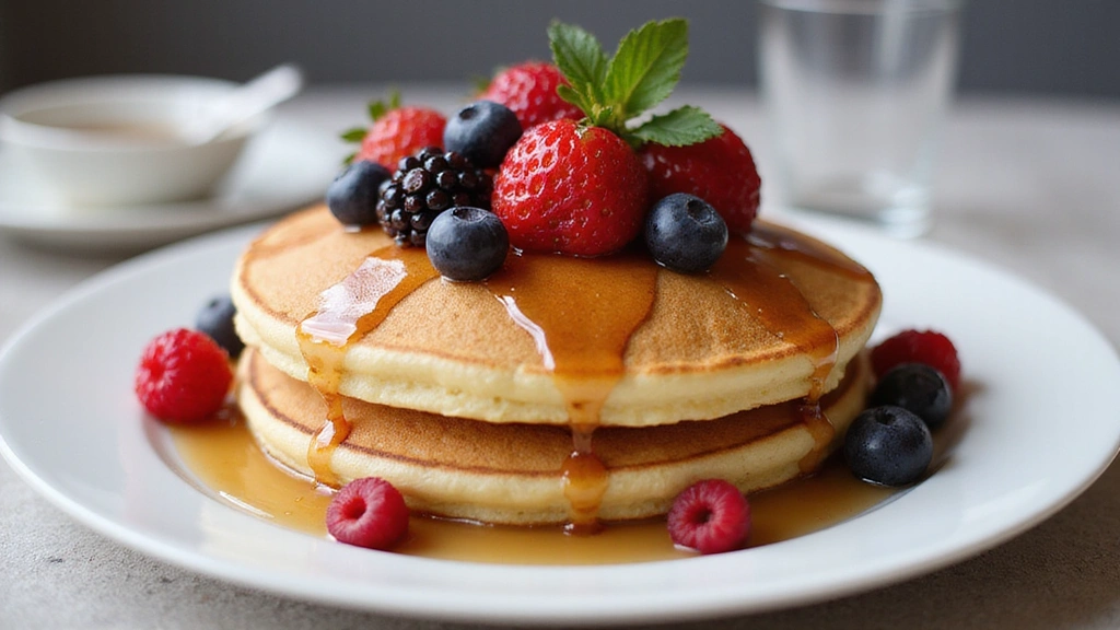 Low Calorie Pancake Recipe – Light, Fluffy and Guilt Free - Step 8: Serve and Enjoy