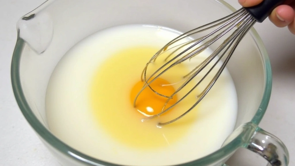 Old Fashioned Pancake Recipe – Just Like Grandma Made - Step 2: Combine Wet Ingredients