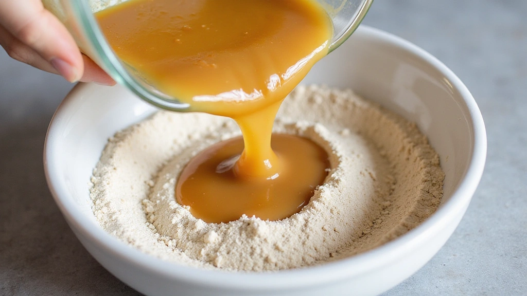 Old Fashioned Pancake Recipe – Just Like Grandma Made - Step 3: Mix Wet and Dry Ingredients