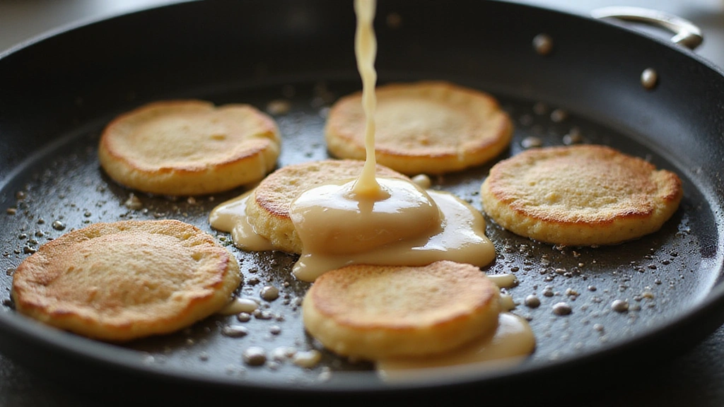 Old Fashioned Pancake Recipe – Just Like Grandma Made - Step 5: Pour Batter onto Griddle