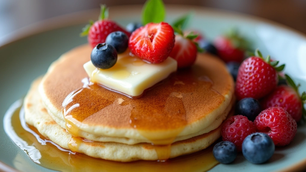 Old Fashioned Pancake Recipe – Just Like Grandma Made - Step 8: Garnish and Enjoy