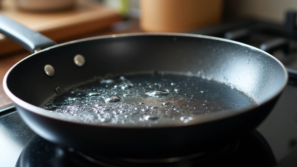 One Pancake Recipe – No Waste, Just the Right Size - Step 5: Preheat the Skillet