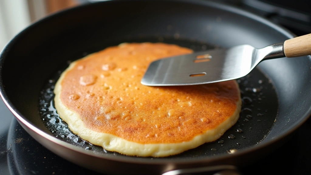 One Pancake Recipe – No Waste, Just the Right Size - Step 6: Cook the Pancake