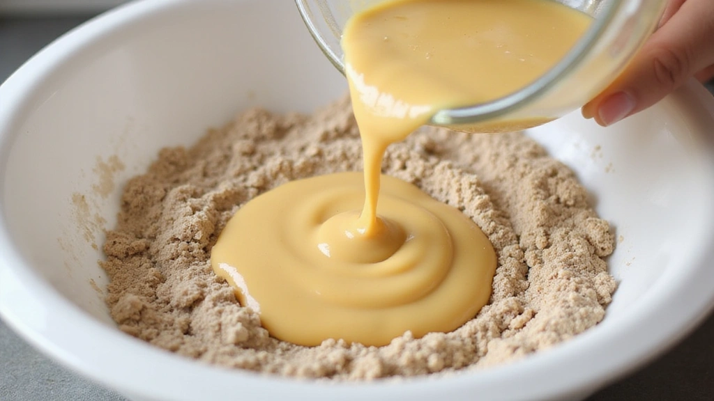 Pancake Recipe Without Milk – Still Soft and Delicious - Step 3: Combine Wet and Dry Ingredients