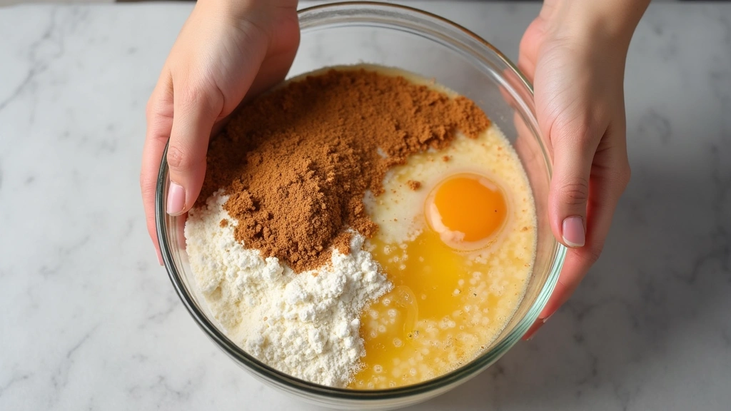 Pancake Recipe for One – Perfect Small Batch - Step 4: Combine Wet and Dry Ingredients