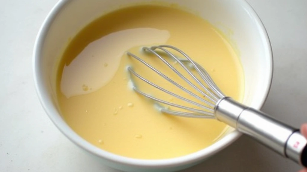 Pancake Recipe for Two – Cozy Weekend Brunch Idea - Step 3: Combine Wet Ingredients