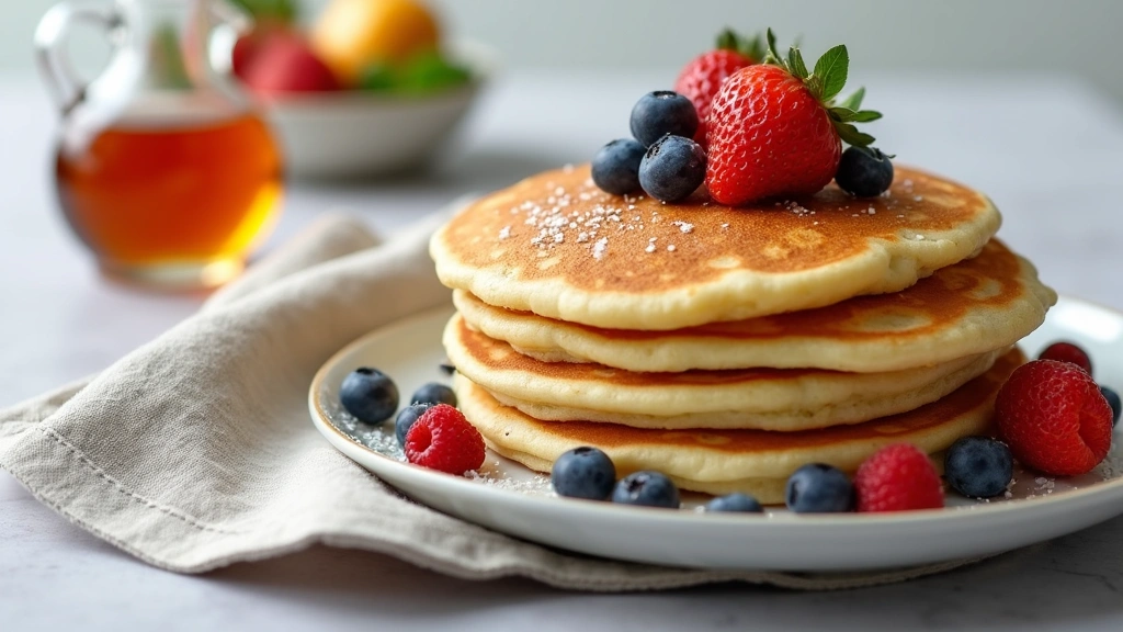 Pancake Recipe with Protein Powder – Post Workout Fuel - Step 7: Serve the Pancakes