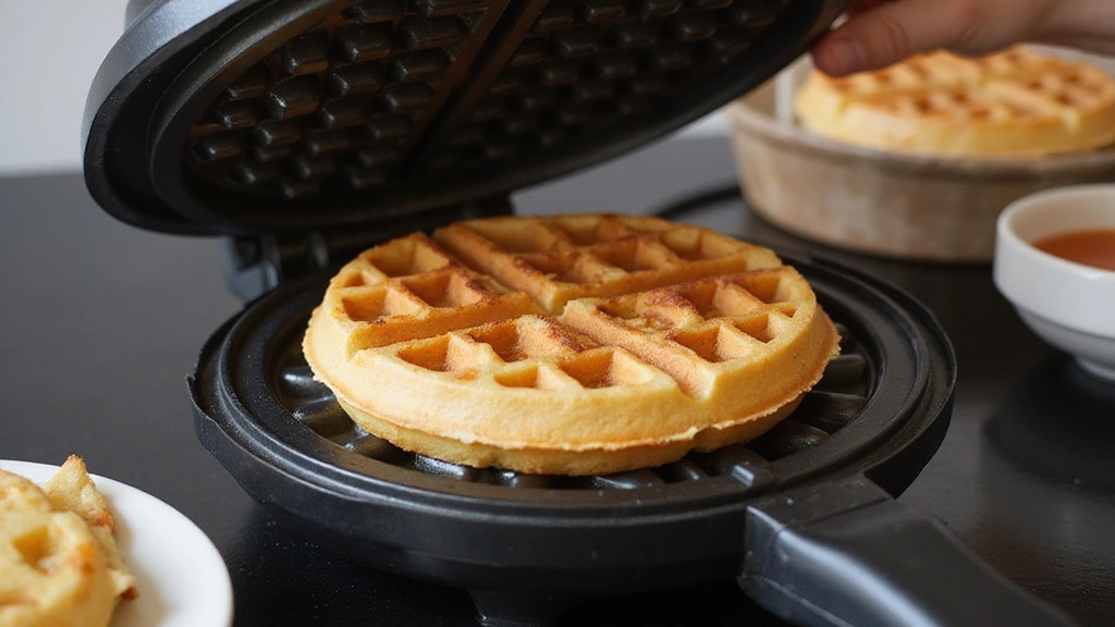 Pancake and Waffle Mix Recipe – Homemade and Versatile - Step 7: Cook Waffles