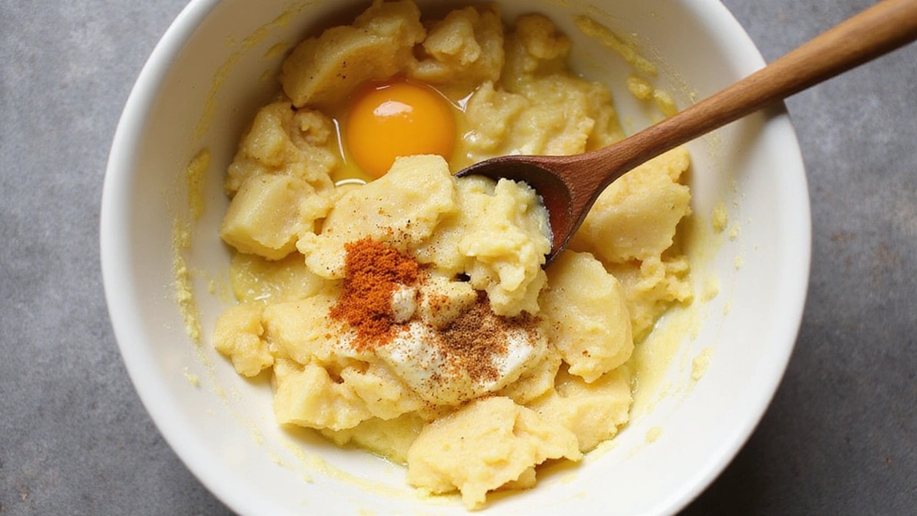 Potato Pancake Recipe – Crispy and Savory - Step 3: Mix Ingredients