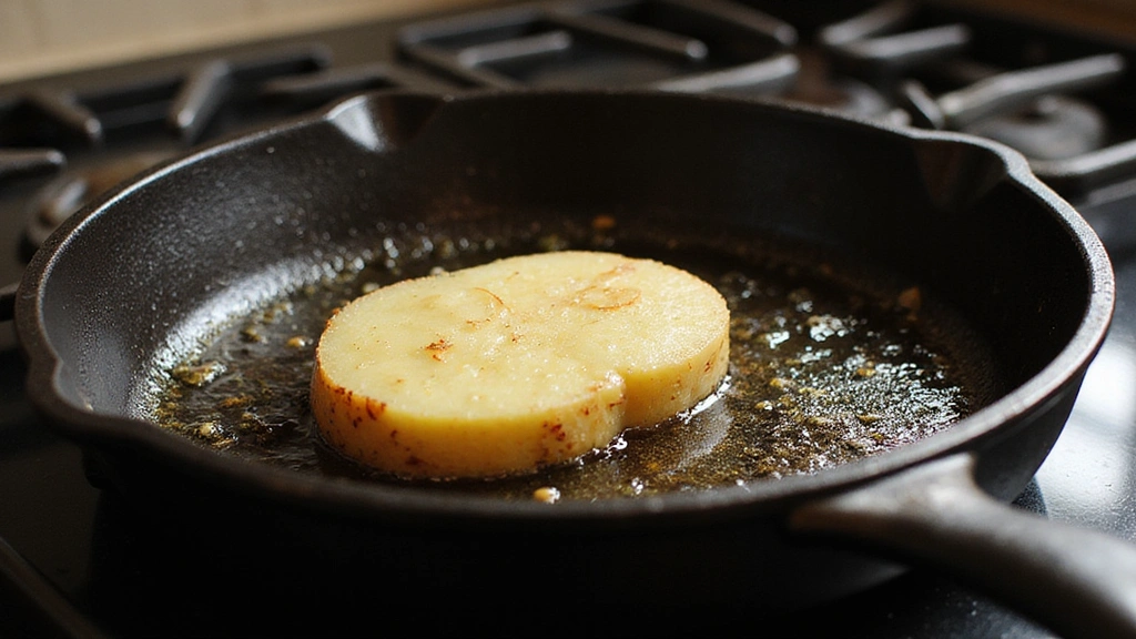 Potato Pancake Recipe – Crispy and Savory - Step 4: Heat the Skillet