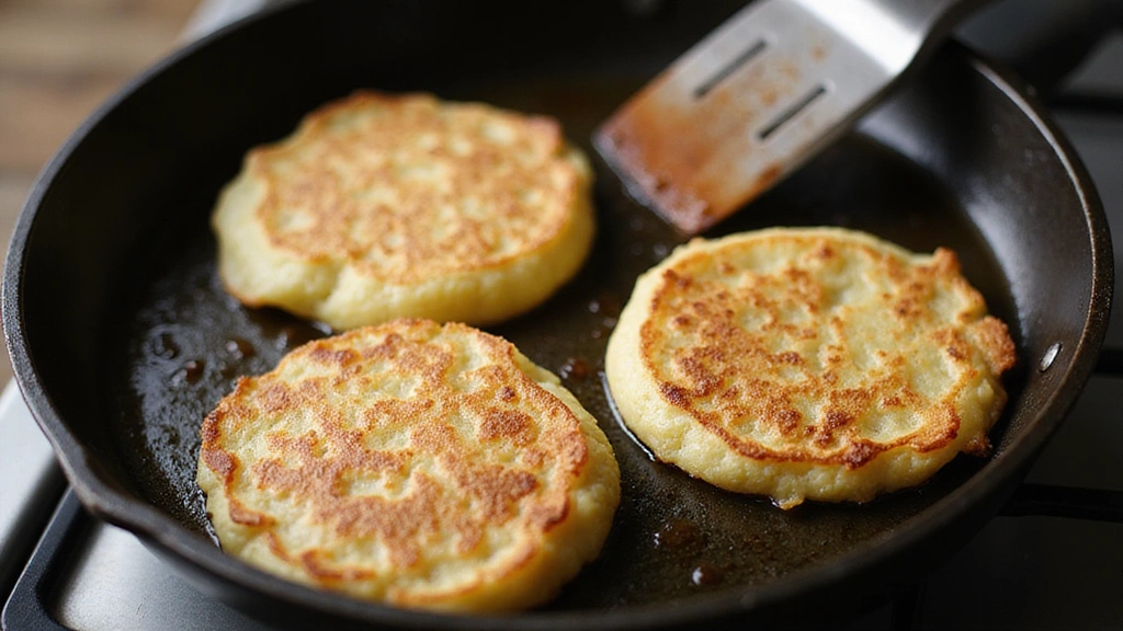 Potato Pancake Recipe – Crispy and Savory - Step 6: Fry Pancakes
