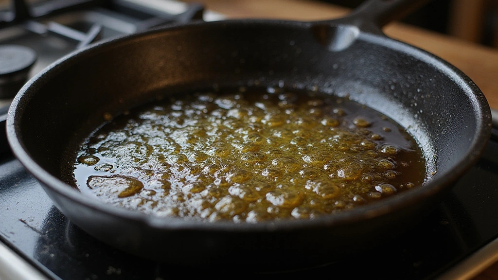 Scallion Pancake Recipe – Crispy Chinese Flatbread - Step 7: Heat the Skillet