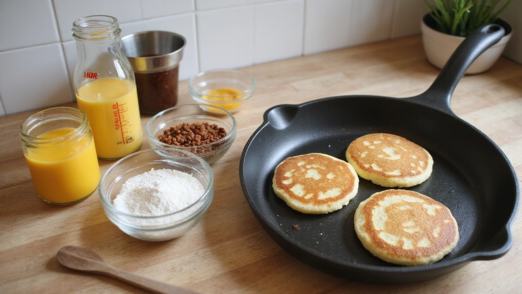 Small Batch Pancake Recipe – Quick Breakfast for One or Two - Step 1: Prepare Ingredients