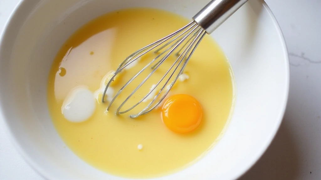 Small Batch Pancake Recipe – Quick Breakfast for One or Two - Step 3: Mix Wet Ingredients