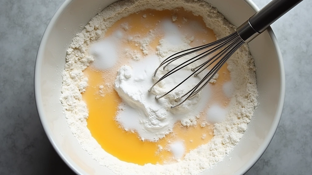 Sourdough Pancake Recipe – Tangy and Perfectly Soft - Step 2: Mix Dry Ingredients