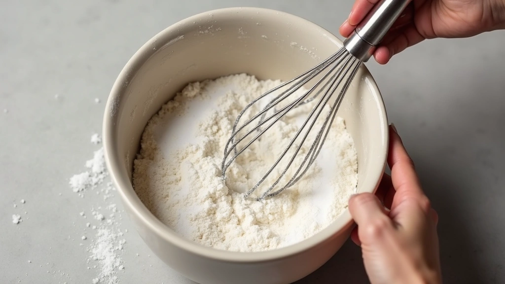 Swedish Pancake Recipe – Thin and Buttery Perfection - Step 2: Mix Dry Ingredients